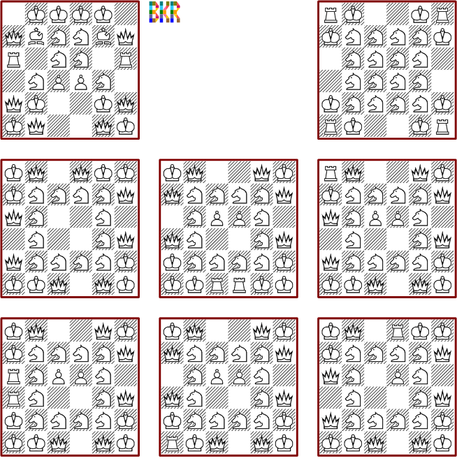 Schach-6-6=4